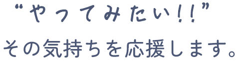 やってみたい